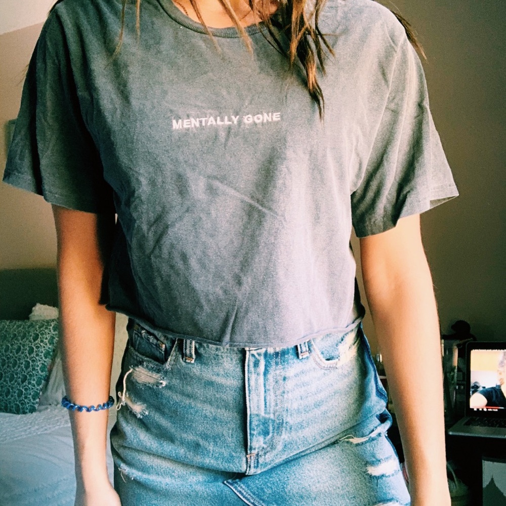 Urban outfitters “mentally gone” top